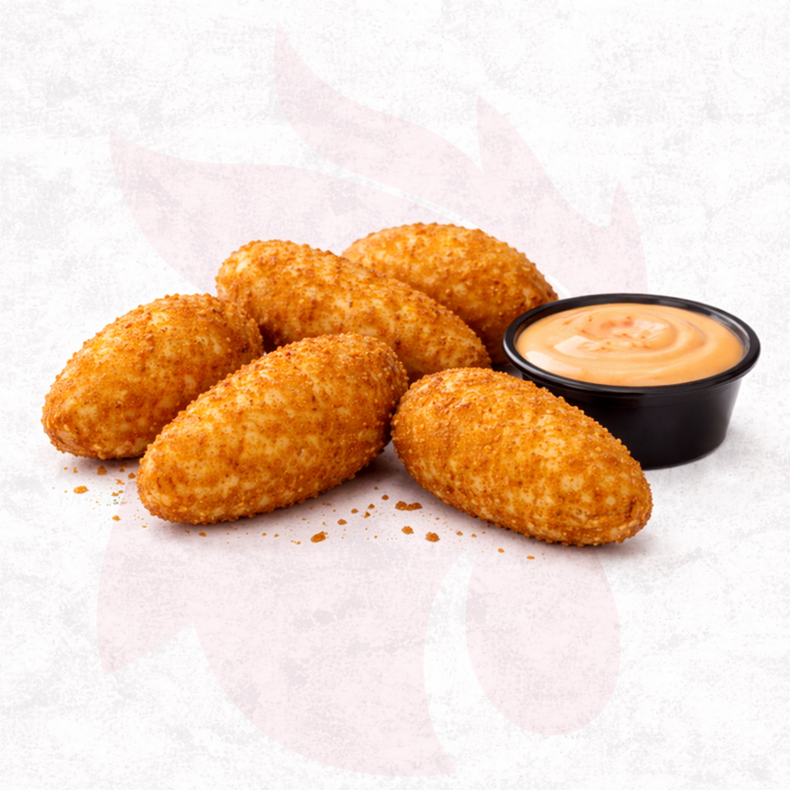 5pc Jalapeño Poppers w/ Drip
