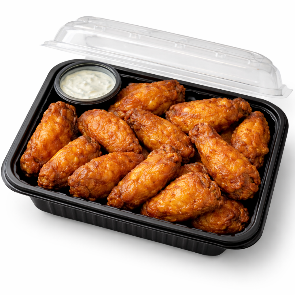 12 Jumbo Wings - Beef Tallow Fried