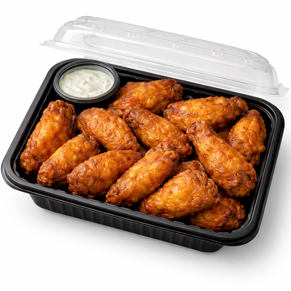 12 Jumbo Wings - Beef Tallow Fried