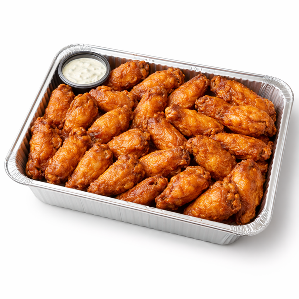 25 Jumbo Wings - Beef Tallow Fried